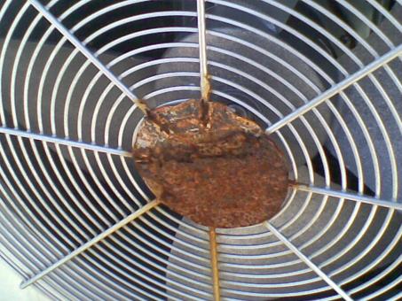 Free Stock Photo of Rusted Air Conditioning Fan