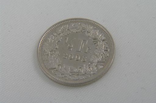Free Stock Photo of Coins CHF switzerland
