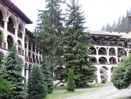 Free Stock Photo of Rila Monastery in Bulgaria.