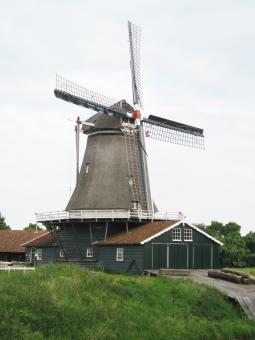 Free Stock Photo of Dutch mill