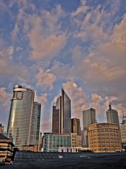 Free Stock Photo of Makati skyscrapers