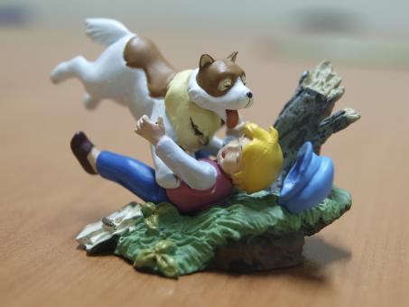 Free Stock Photo of Boy and dog, macro toys