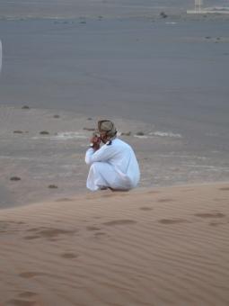 Free Stock Photo of Omani desert people