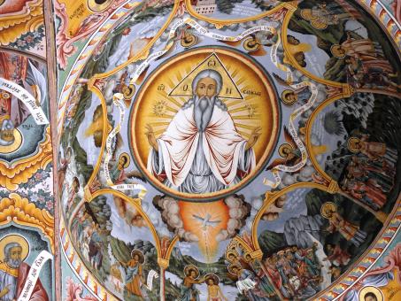 Free Stock Photo of Frescoes from Rila monastery