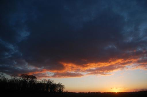 Free Stock Photo of Sunset