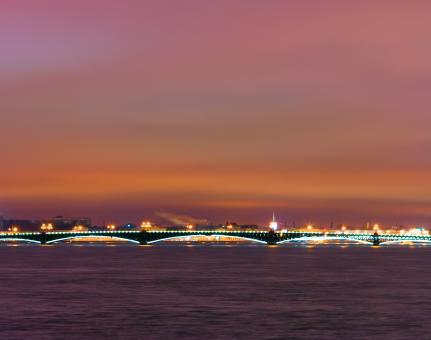 Free Stock Photo of Saint Petersburg Bridge