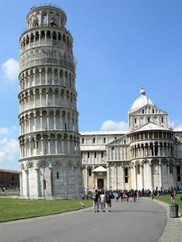 Free Stock Photo of Duomo and Pisa Tower