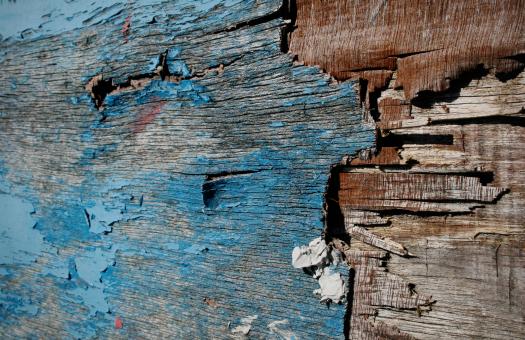 Free Stock Photo of Old painted wood texture