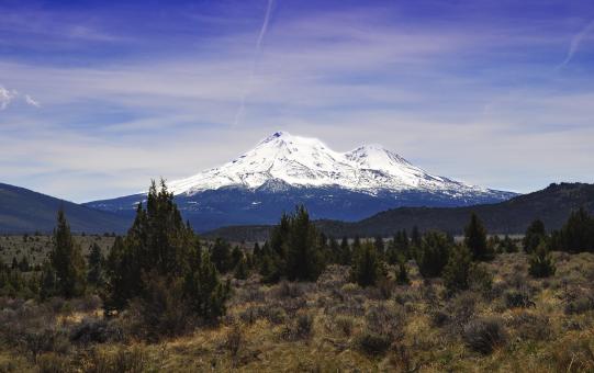 Free Stock Photo of Mount Shasta