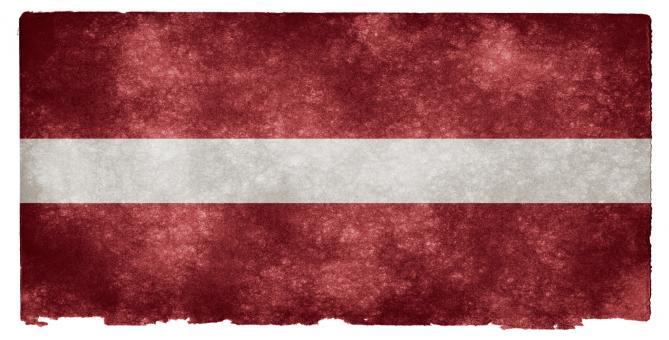 Free Stock Photo of Latvia Grunge Flag