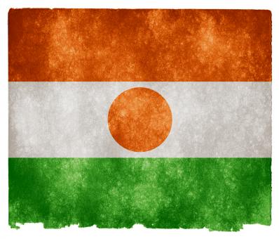 Free Stock Photo of Niger Grunge Flag