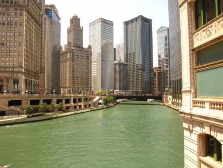 Free Stock Photo of Chicago River