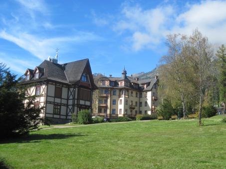 Free Stock Photo of Alpine mountain resort in Slovakia