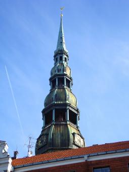 Free Stock Photo of Saint peter's church of Riga