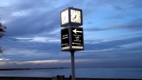 Free Stock Photo of Street Clock