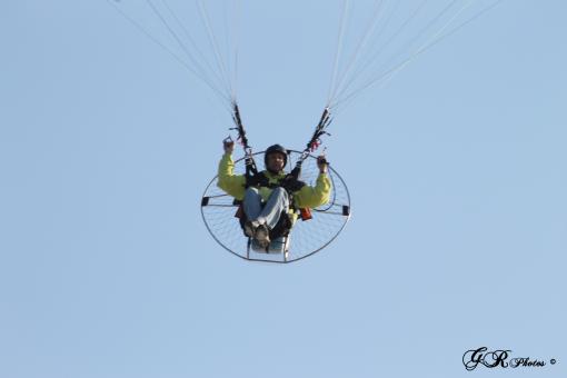 Free Stock Photo of Para Flying