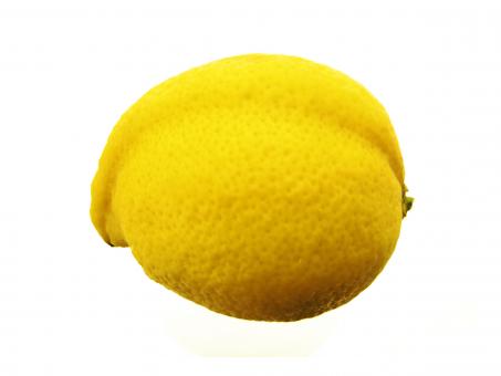 Free Stock Photo of Single Lemon