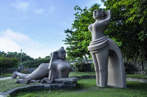 Free Stock Photo of Mermaid statue