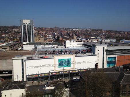 Free Stock Photo of Blackburn Town Mall