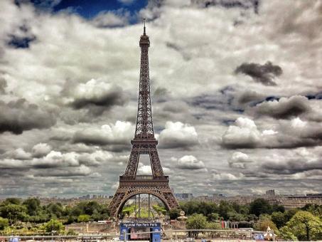Free Stock Photo of Eiffel Tower