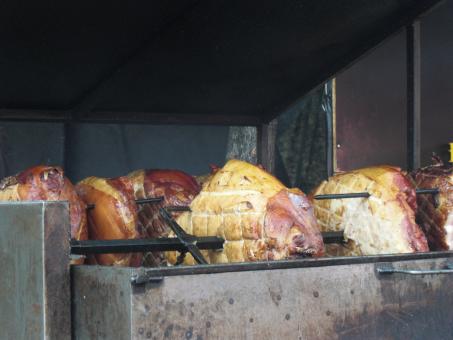 Free Stock Photo of Grilled Ham in Prague