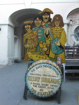 Free Stock Photo of The Beatles Black Theater