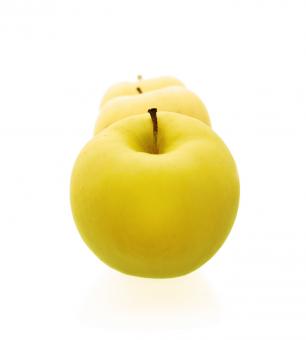 Free Stock Photo of Yellow apples