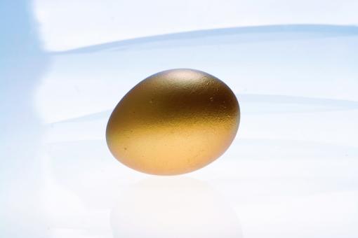 Free Stock Photo of Golden egg