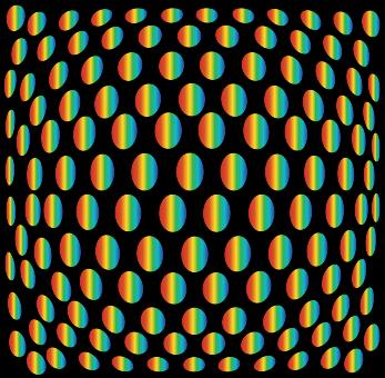 Free Stock Photo of Rainbow Dots