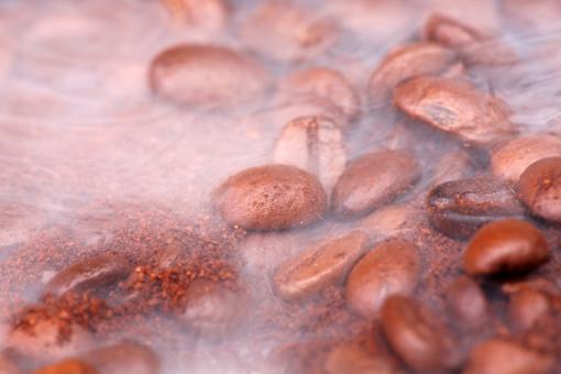 Free Stock Photo of coffee beans