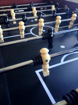 Free Stock Photo of Fussball table players close up