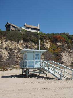 Free Stock Photo of Lifeguard Tower
