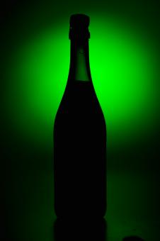 Free Stock Photo of Champagne bottle