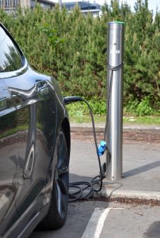 Free Stock Photo of Charging Tesla