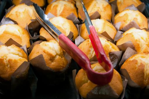 Free Stock Photo of tasty muffin cakes