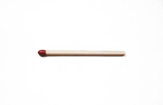 Free Stock Photo of Close-up of a red match
