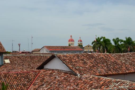Free Stock Photo of Granada, Nicaragua Rooftops
