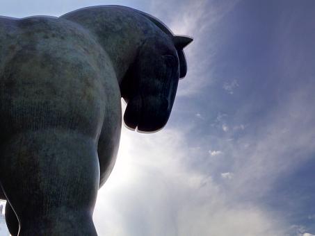 Free Stock Photo of Botero monument