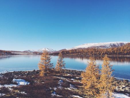 Free Stock Photo of Lake side