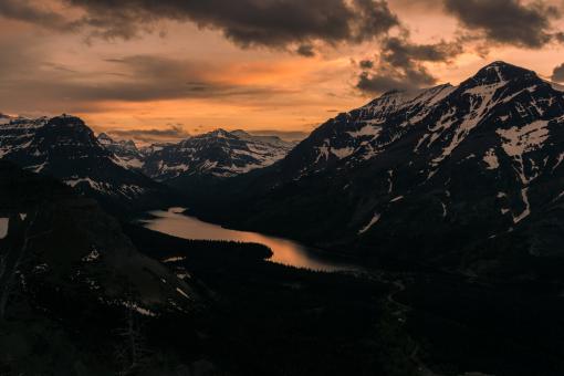 Free Stock Photo of Mountain Range