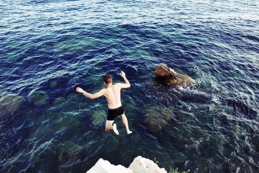 Free Stock Photo of Jump