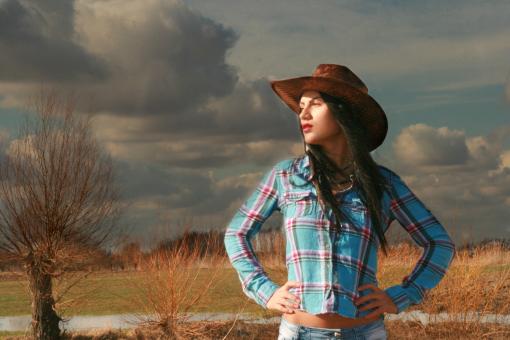 Free Stock Photo of Cowgirl
