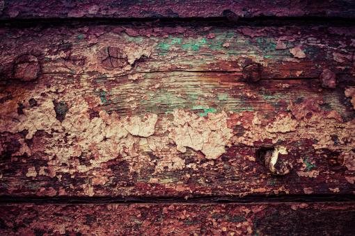 Free Stock Photo of Colorful Grunge Wood Texture