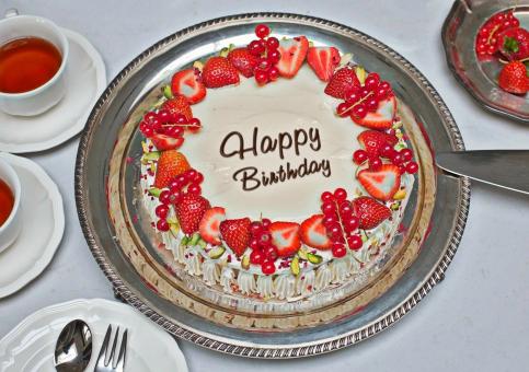 Free Stock Photo of Birthday Cake