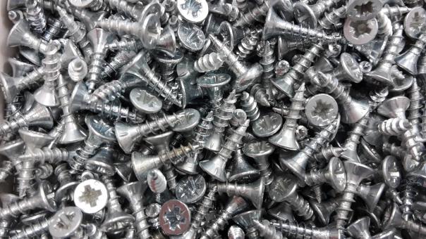 Free Stock Photo of Screws Background