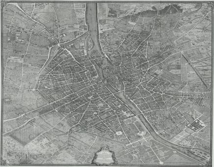 Free Stock Photo of Paris Map