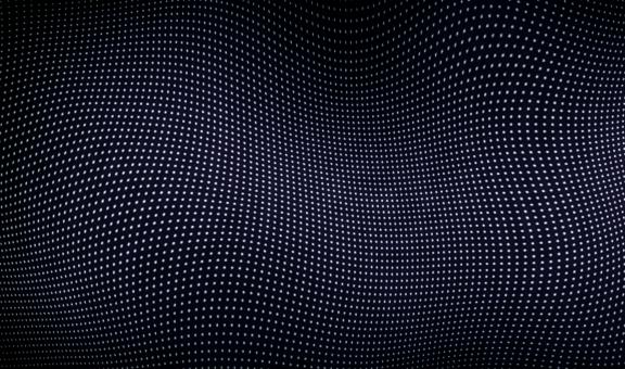 Free Stock Photo of Warped Dotted Background