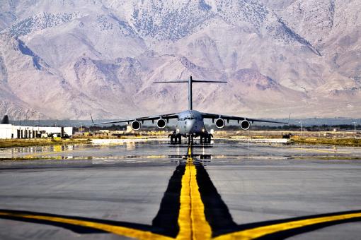 Free Stock Photo of Plane on the Runway