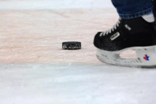 Free Stock Photo of Hockey Puck