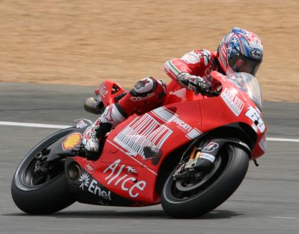 Free Stock Photo of Motorcycle Racer